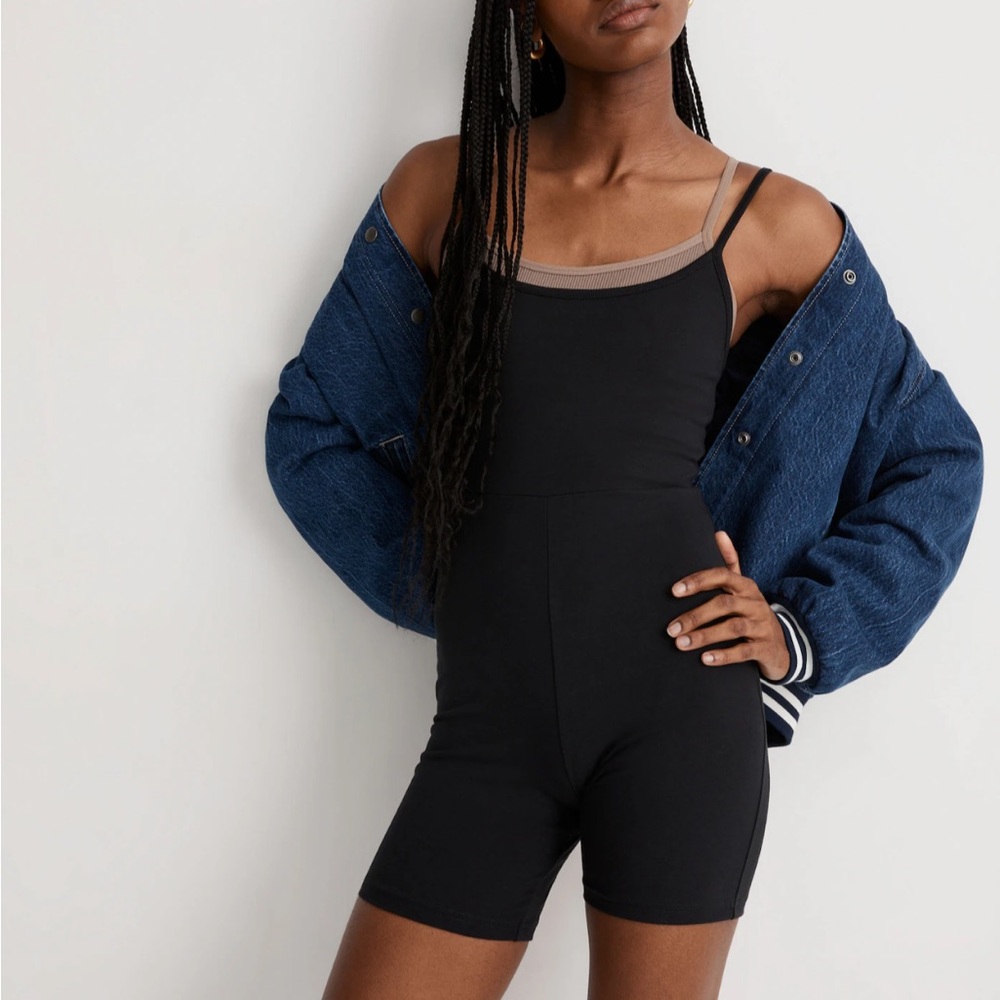 Madewell Knit Biker Unitard